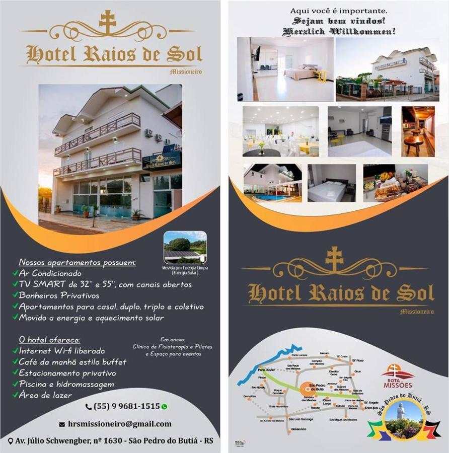 Hotel Raios De Sol Missioneiro Sao Pedro de Butia Ngoại thất bức ảnh